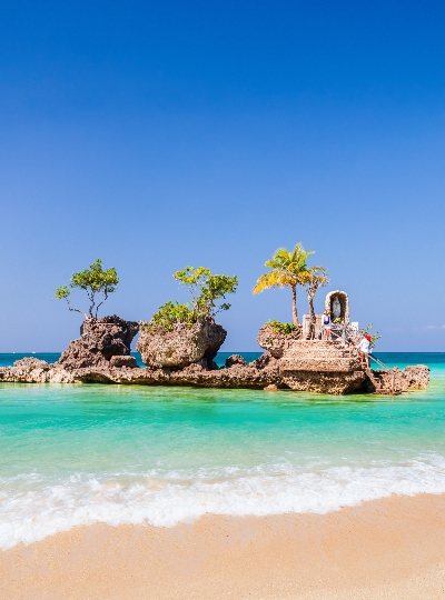 【陸】遊長灘島:Puka Beach貝殼沙灘+Firdays Beach星期五沙灘+Willys Rock聖母礁岩+Bolabog布拉博沙灘→韓式烤肉吃到飽