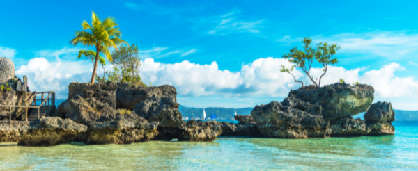 陸上活動日:Puka貝殼沙灘+星期五沙灘+聖母礁岩+布拉博沙灘(打卡斜槓椰子樹)→風帆船→漢娜麗晶自助晚餐