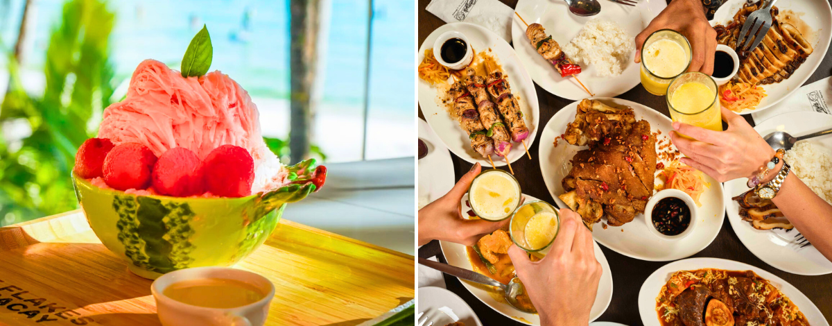 台北→直飛長灘島→美人魚雪花冰(兩人一套)→人氣菲式風味料理