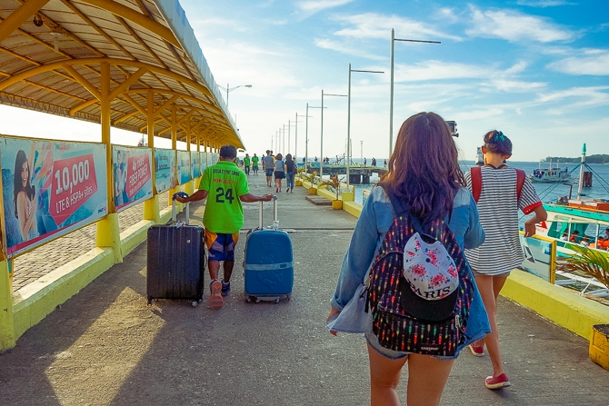 長灘島→台北