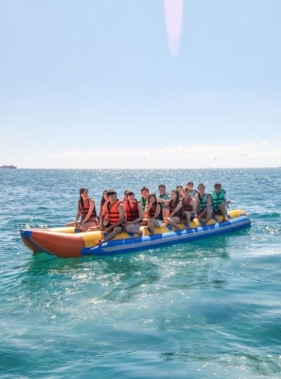 水上活動日：跳島出海浮潛&海鮮燒烤大餐→風帆船→Aria 義式雙人套餐